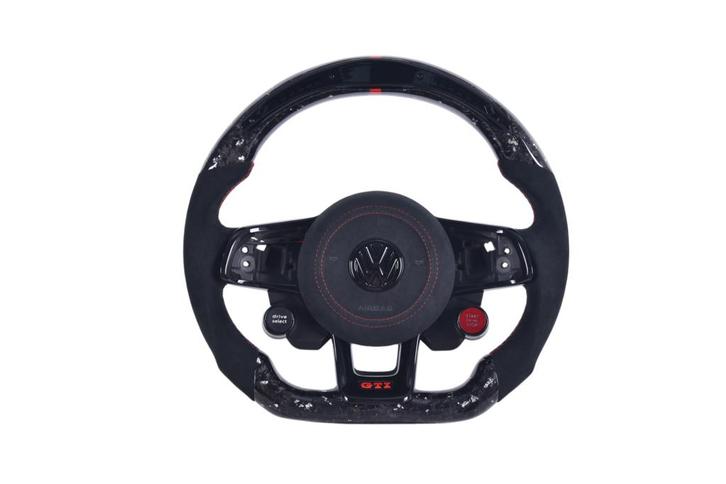 Volkswagen Golf 7/ 7.5 GTI R carbon Alcantara LED sportstuur, Auto-onderdelen, Besturing, Volkswagen, Nieuw, Verzenden