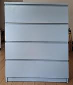 Ikea MALM Ladekast met 4 lades, Huis en Inrichting, Kasten | Ladekasten, Ophalen, Kunststof, Gebruikt, 100 tot 150 cm