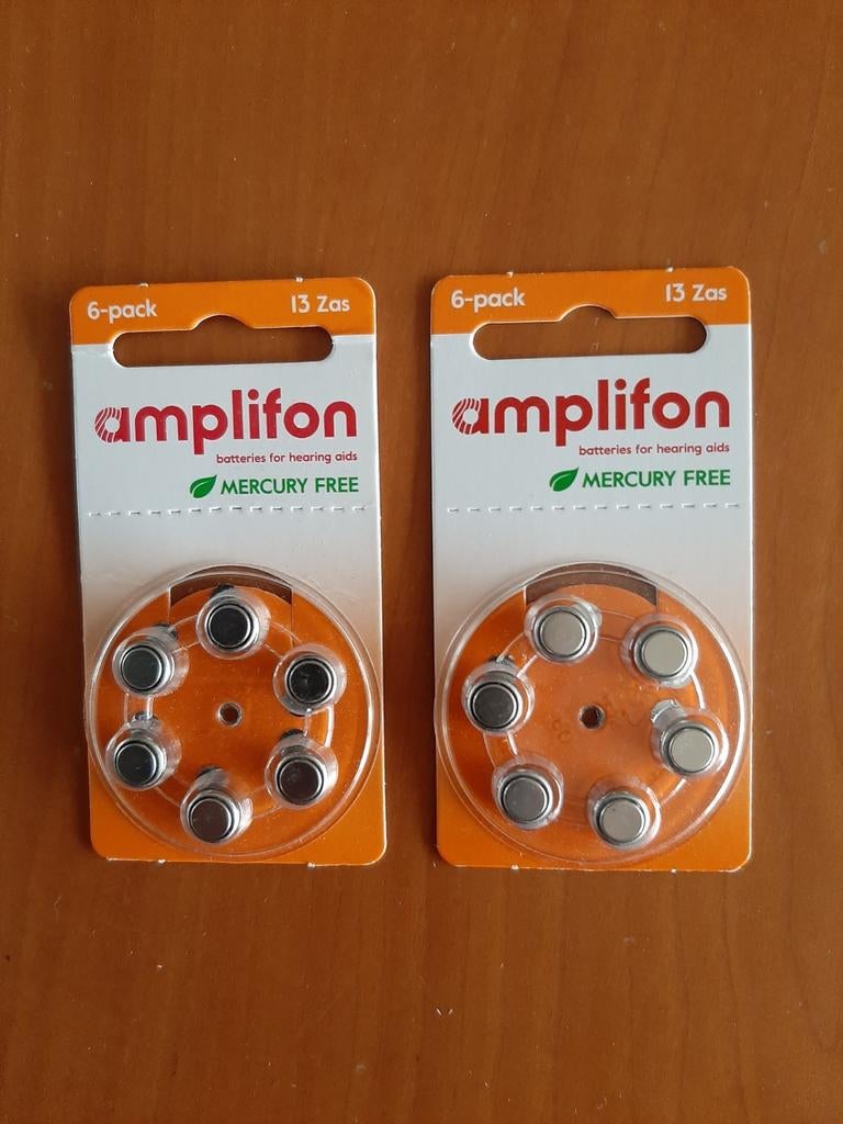 Batterijen voor hoortoestellen nr 13., Ophalen of Verzenden