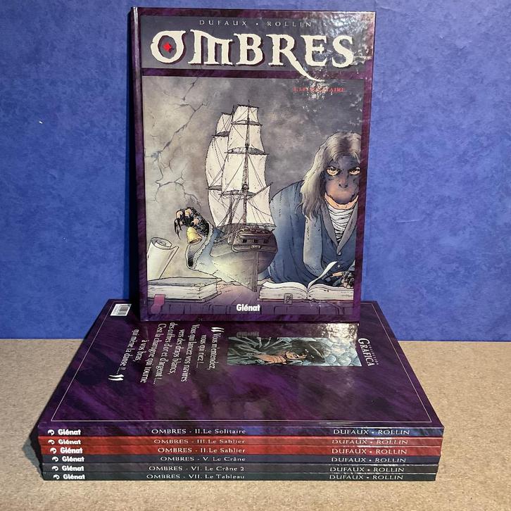 Ombres - Tomes 1 à 7 en E.O., Livres, BD, Comme neuf, Plusieurs BD, Enlèvement