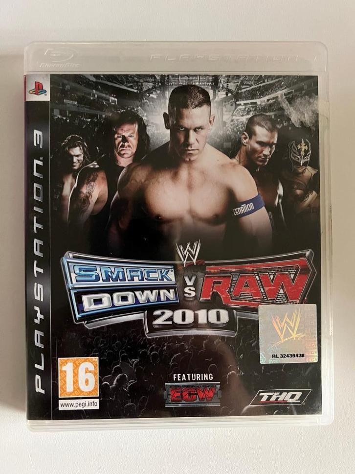 Jeu PS3 - Smack Down VS Raw 2010, Consoles de jeu & Jeux vidéo, Jeux | Sony PlayStation 3, Utilisé, Combat, 3 joueurs ou plus