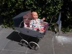 blikken poppenwagen met grote pop, Ophalen, Pop