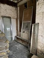 Aluminium dubbele glas deur, Ophalen, Gebruikt, Buitendeur, Glas