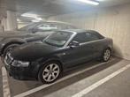 Audi A4 B6 8H Cabriolet 2.4 V6 Handgeschakeld, Auto's, Voorwielaandrijving, 4 zetels, Lederen bekleding, Zwart