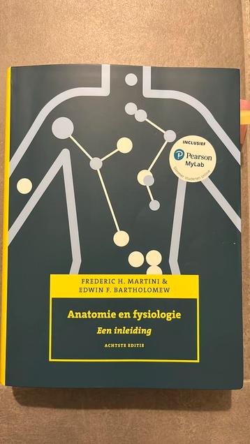 Anatomie en fysiologie, 8e editie met MyLab NL beschikbaar voor biedingen