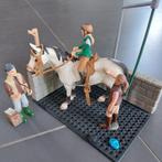 schleich verzorging paard met extra, Ophalen of Verzenden, Gebruikt