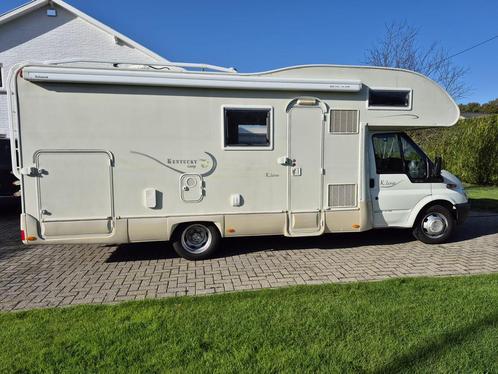 GERESERVEERD: Camper Ford Kentucky 2.4TDE 2005 met AIRCO, Caravanes & Camping, Camping-cars, Particulier, Ford, Enlèvement