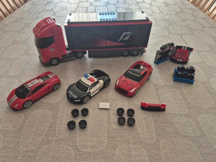 Megabloks Need for Speed Sets, Kinderen en Baby's, Speelgoed | Bouwstenen, Zo goed als nieuw, Megabloks, Ophalen