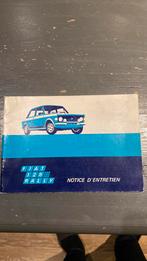 Notice d entretien Fiat 128 Rallye Originale