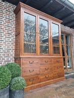 Eiken buffetkast/vitrinekast GRATIS LEVERING