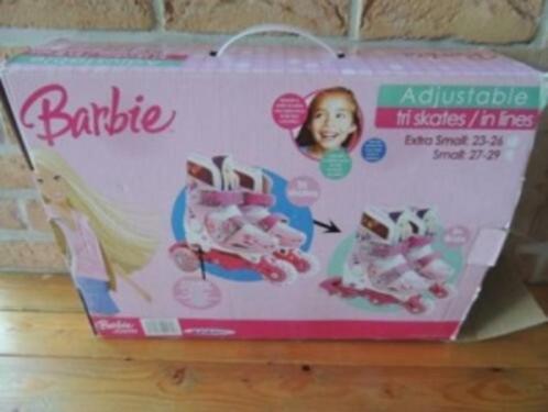 Roller Barbie - Pointure ajustable 27 à 29, Sport en Fitness, Skeelers, Ophalen