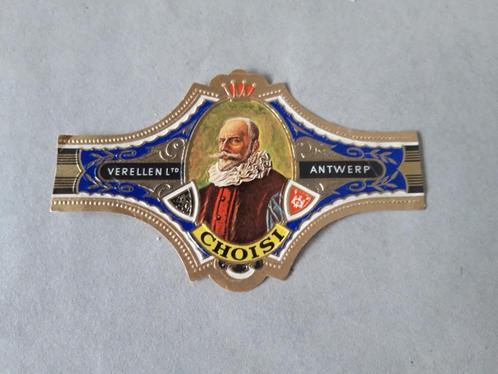 sigarenband Verellen Ltd Antwerp, Verzamelen, Rookartikelen, Aanstekers en Luciferdoosjes, Sigarenbandjes, Ophalen of Verzenden