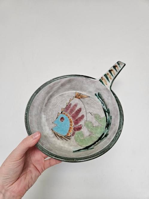 vintage vis schaal, Huis en Inrichting, Keuken | Servies, Gebruikt, Schaal of Schalen, Keramiek, Ophalen of Verzenden