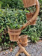 vintage bamboe plantenstaander, Ophalen, Huis en Inrichting
