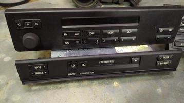 Radio + cassettespeler BMW E39