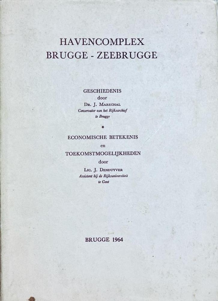 Havencomplex Brugge-Zeebrugge, Boeken, Geschiedenis | Stad en Regio, Gelezen, 20e eeuw of later, Ophalen of Verzenden