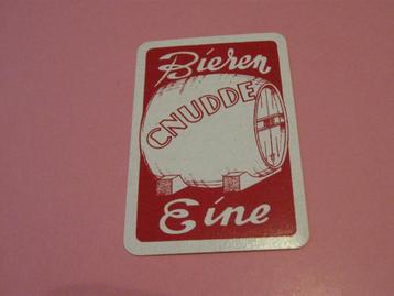 1 oude losse speelkaart Bieren Cnudde , Eine (44)