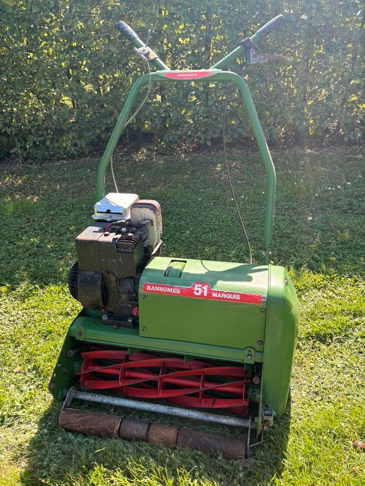 Ransomes Marquis 51, Tuin en Terras, Grasmaaiers, Gebruikt, Benzine-grasmaaier, Ophalen