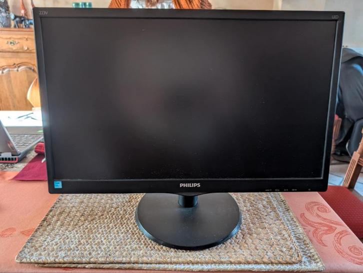 Philips Full HD-scherm, Computers en Software, Monitoren, Gebruikt, 60 Hz of minder, VGA, LED, Full HD, 3 tot 5 ms, Ophalen of Verzenden