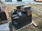 Actua10 Koramische tegels, Doe-het-zelf en Bouw, Dakpannen en Dakbedekking, Ophalen, Zo goed als nieuw, Zwart, Dakpannen