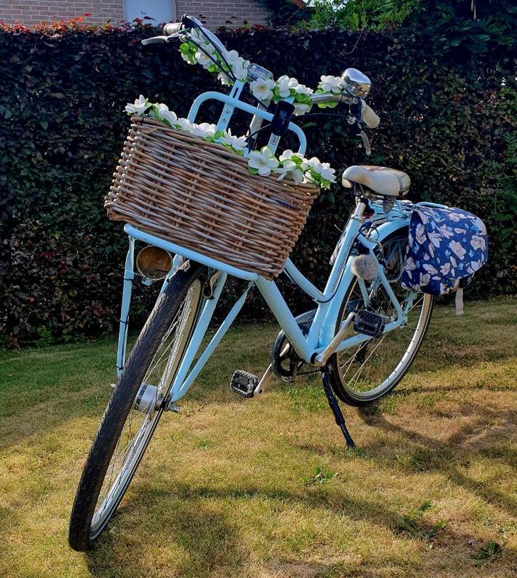 Venturelli shopper design fiets, Fietsen en Brommers, Fietsen | Dames | Omafietsen, Gebruikt, 56 cm of meer, Versnellingen, Ophalen