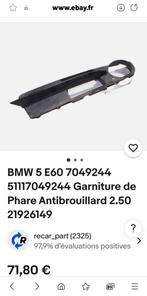 Anti brouillard garniture BMW 5 E60 E61 525i 525xi 530i 550i, Ophalen, Gebruikt, Bumper, BMW