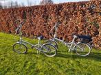 2 Aluminium Vouwfietsen, 20 inch of meer, Versnellingen, Ophalen of Verzenden, Zo goed als nieuw