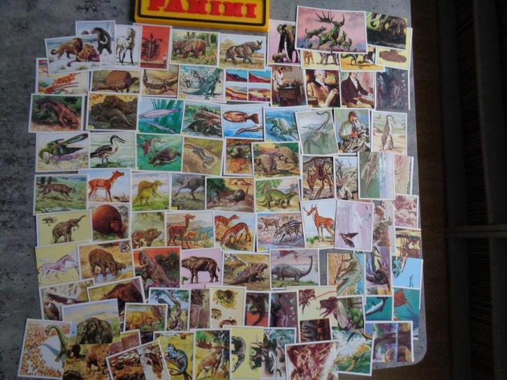 PANINI STICKERS PRE HISTORISCHE DIEREN   93X  *** *******, Hobby en Vrije tijd, Stickers en Plaatjes, Ophalen of Verzenden