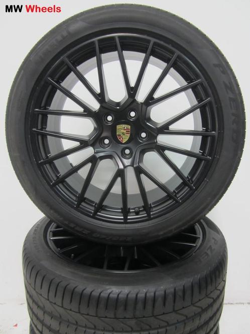 Porsche 21 inch Origineel velgen Cayenne E3 SUV zomerbanden, Auto-onderdelen, Banden en Velgen, Banden en Velgen, Zomerbanden