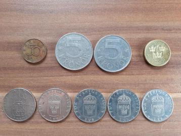 munten uit ZWEDEN: Zweedse kronen
