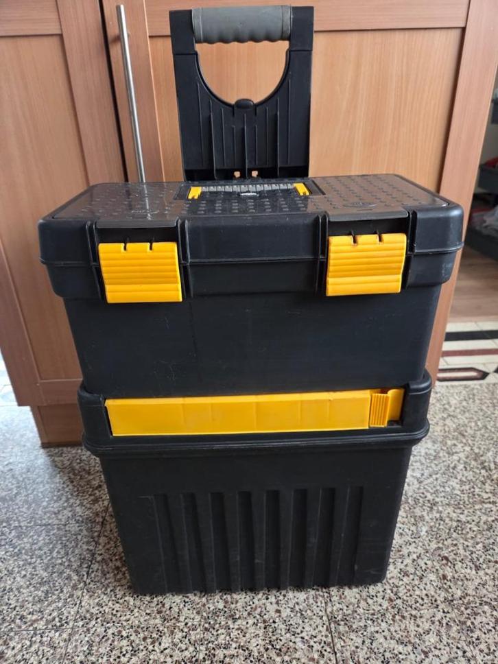 Gereedschapskist op wielen, Doe-het-zelf en Bouw, Transportwagens, Gebruikt, Overige typen, Ophalen
