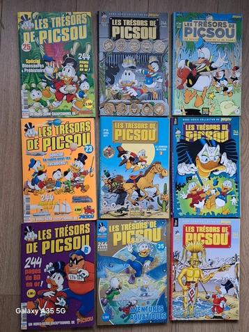 Collection les trésors de picsou BD, Plusieurs BD, Enlèvement ou Envoi, Comme neuf