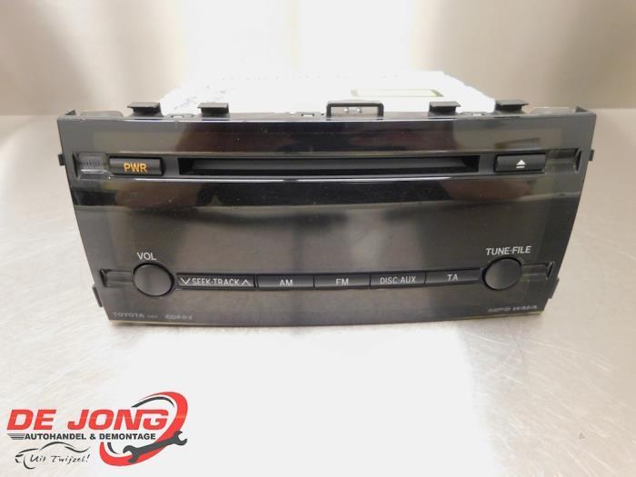 Radio CD Speler van een Toyota Prius, Auto-onderdelen, Elektronica en Kabels, Toyota, Gebruikt, 3 maanden garantie, Ophalen of Verzenden