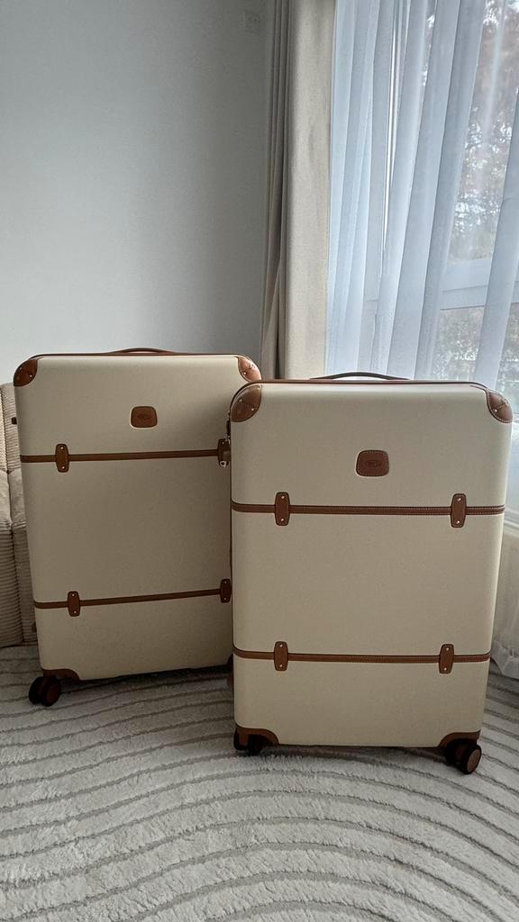 2 Bric’s koffers, Handtassen en Accessoires, Koffers, Nieuw, Hard kunststof, 70 cm of meer, 45 tot 55 cm, Slot, Uitschuifbare handgreep