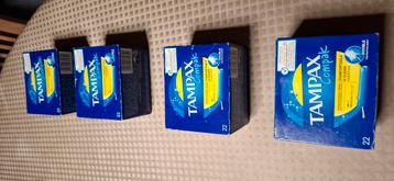4 dozen TAMPAX  beschikbaar voor biedingen
