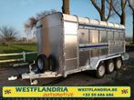 Veetrailer/3500kg/3as/426*183cm/tussenschotten, Dieren en Toebehoren