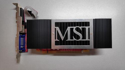 MSI NX8400GS 512MB, Computers en Software, Videokaarten, Zo goed als nieuw, Nvidia, PCI, DVI, VGA, Ophalen of Verzenden