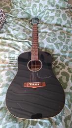 guitare acoustique noire, Musique & Instruments, Instruments à corde | Guitares | Acoustiques, Enlèvement, Utilisé, Guitare classique ou espagnole