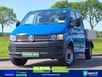 Volkswagen TRANSPORTER 2.0 TDI EURO6 ac 6-pers, Auto's, Bestelwagens en Lichte vracht, Blauw, Bedrijf, Centrale vergrendeling