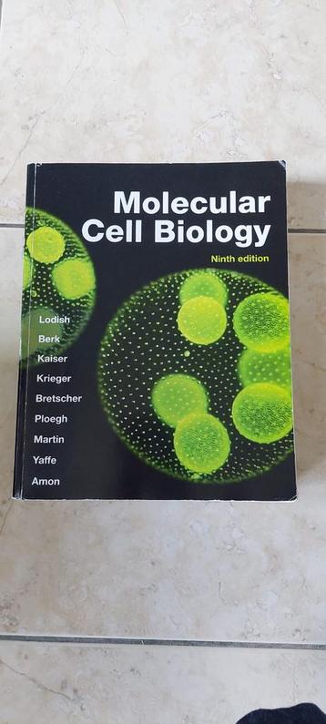 Molecular Cell Biology - ninth edition beschikbaar voor biedingen