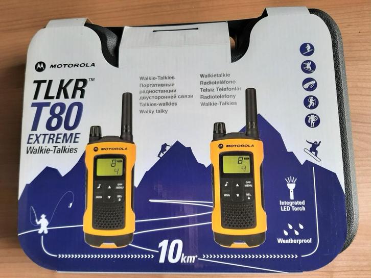 TLKR T80 EXTREME WALKIE TALKIE, Telecommunicatie, Portofoons en Walkie-talkies, Ophalen