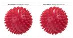 Boule massage ARTZT Vitality + valve, Ø 9 cm, rouge, 2 pcs, Enlèvement ou Envoi, Neuf, Autres types