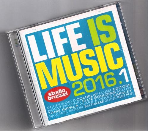 Life Is Music 2016.1 2CD Tame Impala Balthazar Iggy Pop, Cd's en Dvd's, Cd's | Rock, Gebruikt, Alternative, Ophalen of Verzenden