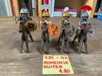 PLAYMOBIL V25: LOT 4 ROMEINSE RUITERS, Ophalen of Verzenden, Zo goed als nieuw, Los Playmobil