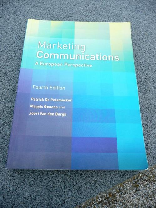 MARKETING COMMUNICATIONS A European Perspective (in ENGLISH), Livres, Économie, Management & Marketing, Comme neuf, Économie et Marketing