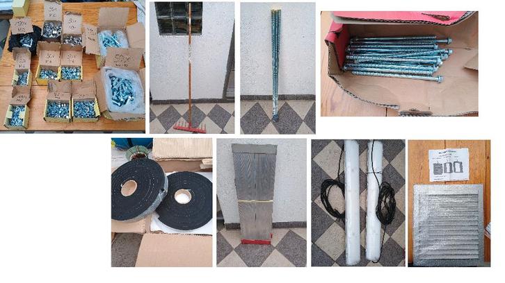 Professioneel bouw materiaal/materieel – (Bouten, EPDM…), Doe-het-zelf en Bouw, Gereedschap | Handgereedschap, Zo goed als nieuw