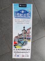 6 Heures de Visé - affiche - 2019, Collections, Posters & Affiches, Enlèvement ou Envoi, Rectangulaire vertical, A1 jusqu'à A3