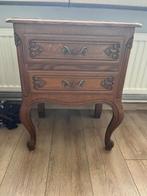 Eiken nachtkastjes (2 stuks), Ophalen, Gebruikt, 55 tot 70 cm, 45 tot 65 cm