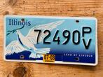Amerikaanse nummerplaat Illinois USA, Ophalen of Verzenden, Gebruikt, Auto's