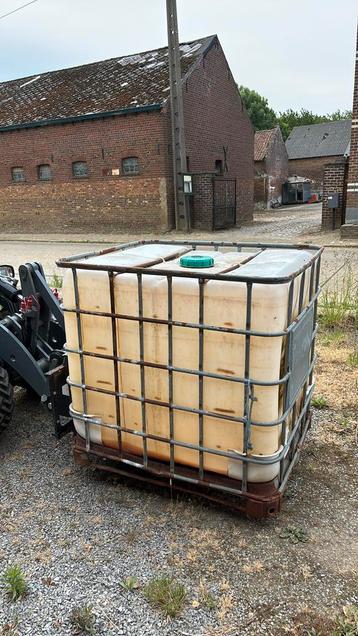 IBC vat 1000l, Tuin en Terras, Regentonnen, Ophalen, Gebruikt
